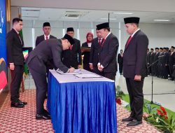 Apa Pesan AHY Saat Lantik 327 Pejabat Kementerian ATR/BPN?