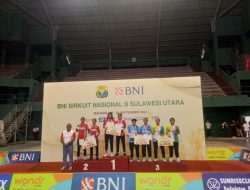 BNI Sirnas B Sulut Berakhir, Pemimpin BNI Wilayah 11 Ajak Semua Majukan Bulutangkis Indonesia