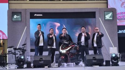 Peluncuran New Honda PCX160 Berlangsung Meriah