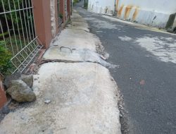 Sejumlah Warga Keluhkan Hasil Akhir Pengerjaan Saluran Drainase Kleak Lingkungan 5