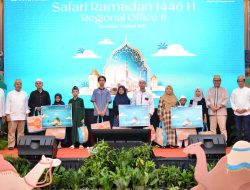 BNI Wilayah 11 Salurkan 4.650 Paket Sembako Safari Ramadan 2025
