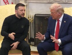 Trump dan Zelensky Saling Berdebat Saat Bahas Perang Ukraina dengan Rusia