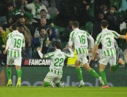 Real Madrid Tumbang atas Real Betis di Liga Spanyol