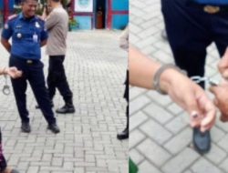 IRT Datangi Kantor Damkar Kendari dengan Tangan Terborgol, Polisi Turun Tangan