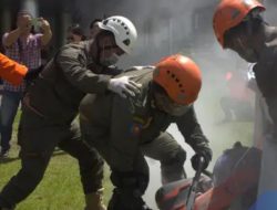 Pemkab Minsel dan Pos SAR Amurang Sukses Gelar Latihan Bersama Hadapi Bencana