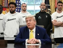 Skuad Juventus Bertemu Trump, Bahas Transphobia hingga Iran yang Bikin Gregetan
