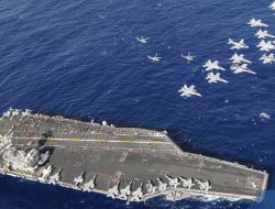TNI AL Deteksi Posisi Kapal Induk AS USS Nimitz yang Matikan Sinyal di Perairan Indonesia