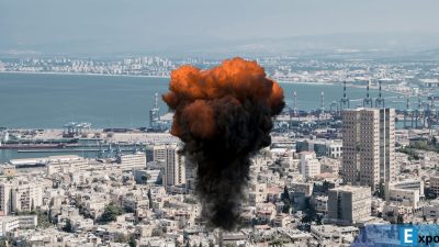 ilustrasi kota haifa