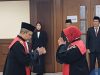 Hakim Efendi Menangis Haru Saat Dilantik Jadi Wakil Ketua PN Jakpus