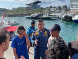 Kapal Wisata Angkut 8 Wisatawan Asing Terbalik di Labuan Bajo