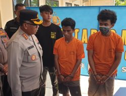 Demi Beli Narkoba, 2 Anggota Geng Motor Begal Pemotor di Deli Serdang