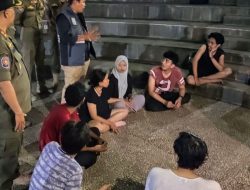 Patroli Perdana Jam Malam Pelajar di Depok: simak aksinya