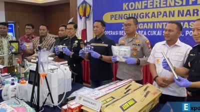 Bea Cukai Gagalkan Pengiriman 985 Gram Sabu dari Malaysia!