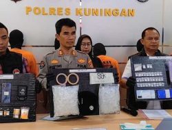 Modus Baru, Mekanik di Kuningan Edarkan Sabu dalam Sedotan