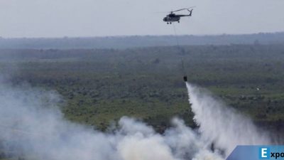 Titik Api Karhutla Riau Menurun, Tapi Diminta Tetap Siaga!