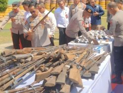 Gawat! Senjata Ilegal di Perbatasan Sumsel Meningkat Drastis – Polisi Ungkap Tempat Pembuatannya!