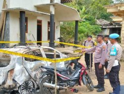 Mobil Kepala Desa Ludes Dibakar! Pelaku Diduga ODGJ