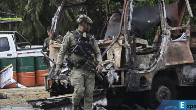 Markas Militer Kolombia Diserang