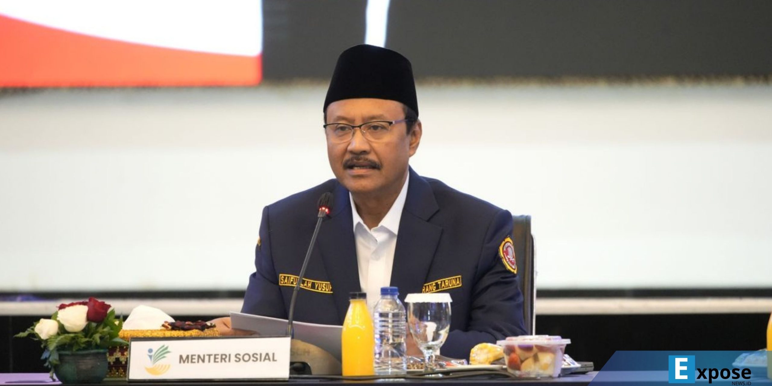 Menteri Sosial (Mensos) Saifullah Yusuf atau Gus Ipul