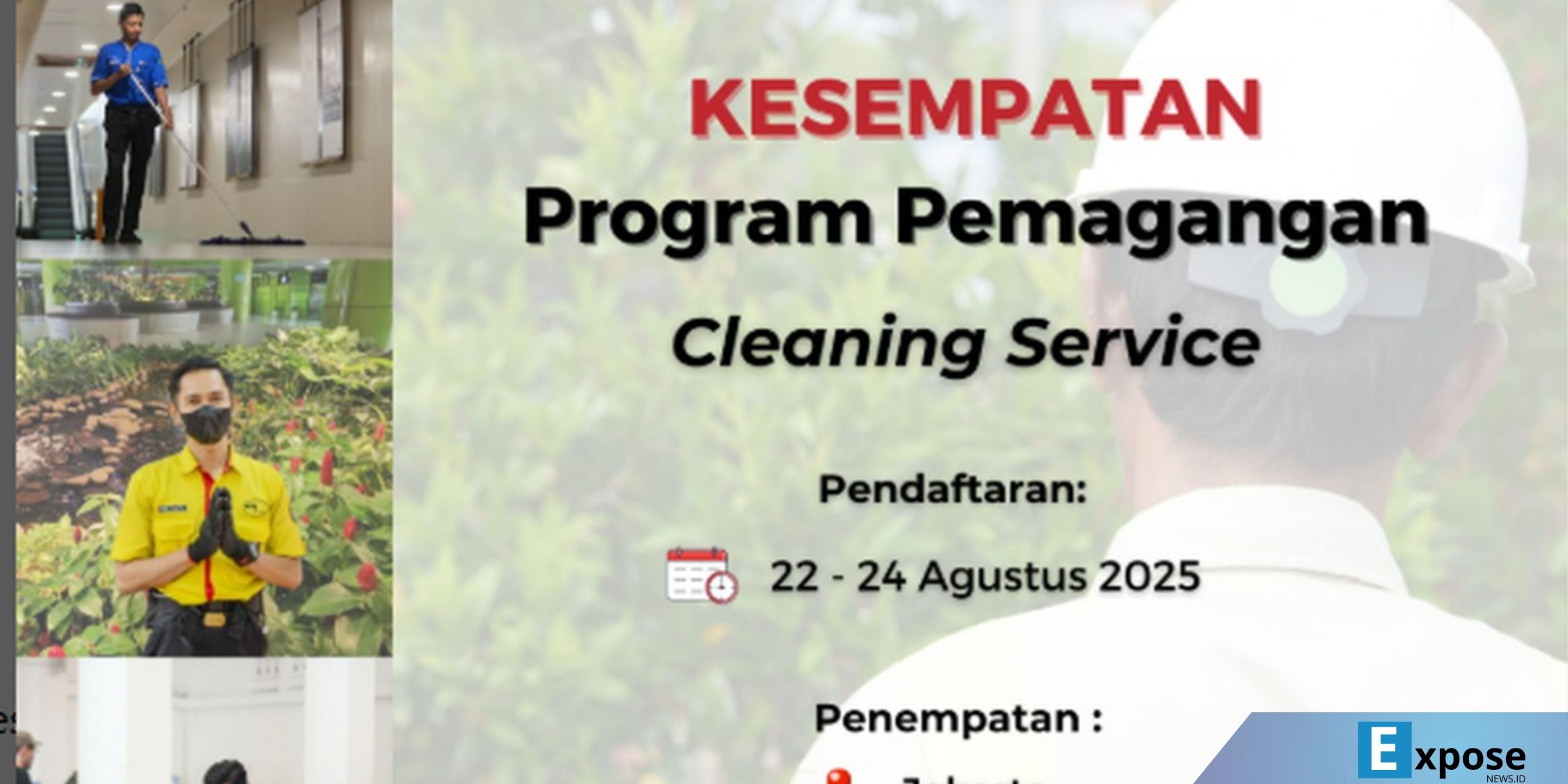 rogram Magang Cleaning Service KAI Service