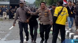 15 Orang Ditangkap Polisi saat Demo DPR Ricuh 25 Agustus