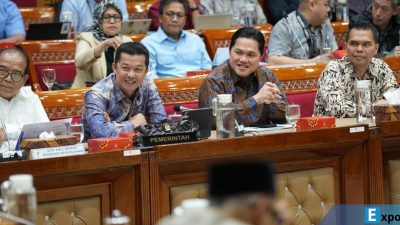 Ketua Umum PSSI, Erick Thohir Rapat Naturalisasi Pemain Timnas di Gedung DPR/MPR, Jakarta