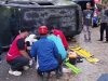 Tiga Perempuan Terluka, Innova yang Mereka Tumpangi Tabrak Tebing di Kulon Progo