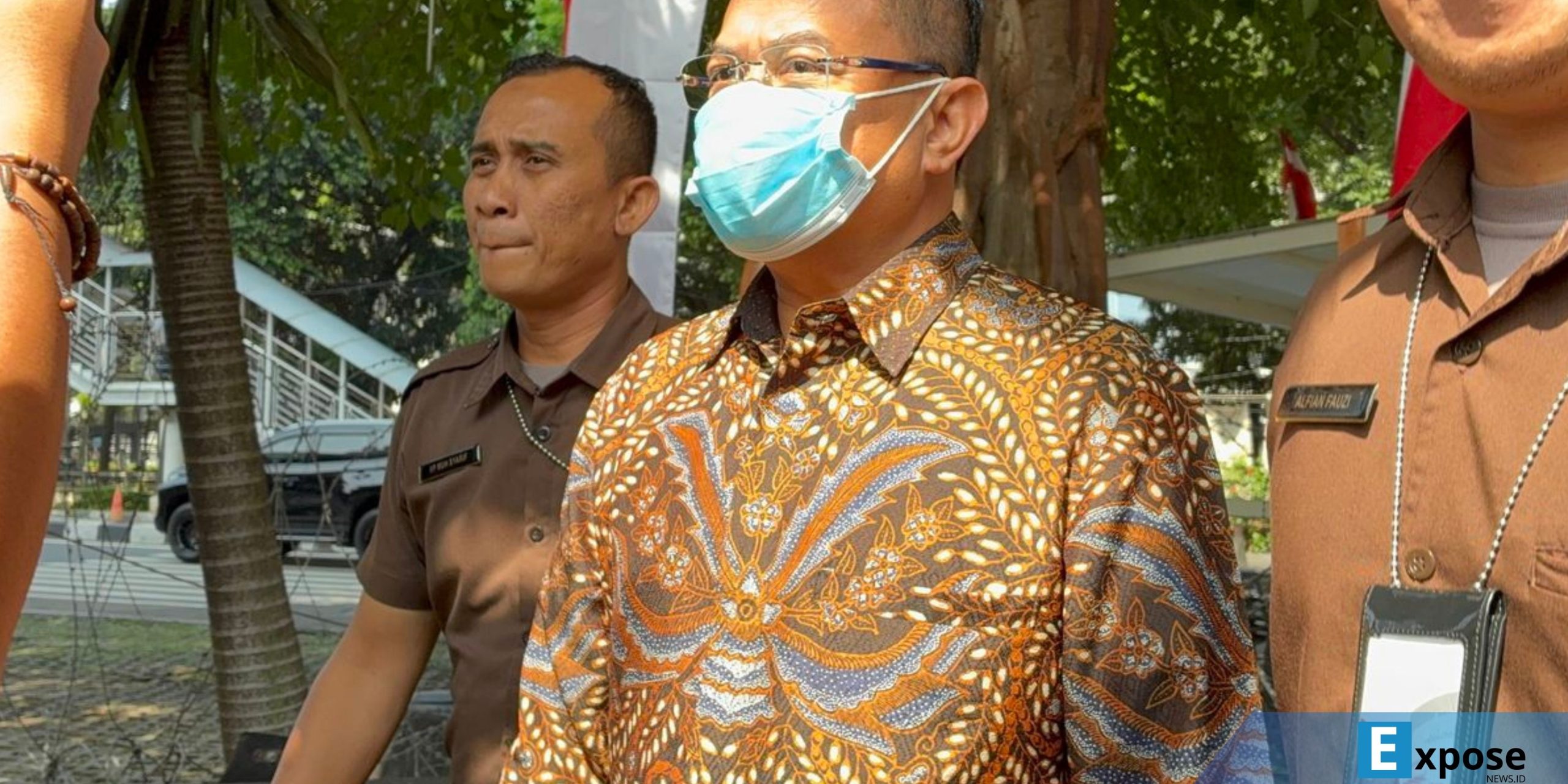 Bupati Pati Sudewo tiba di Gedung Merah Putih KPK,