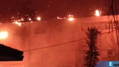 Gedung DPRD Kota Solo dibakar massa aksi solidaritas