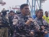 Kepala Staf Angkatan Laut (KSAL) Laksamana TNI Muhammad Ali ditemui di atas geladak KRI Brawijaya-320