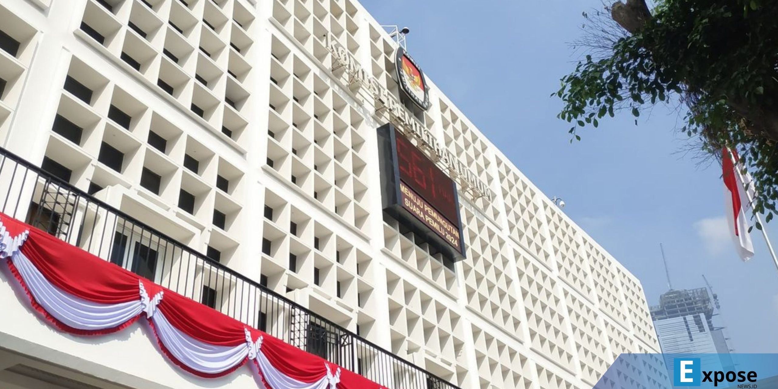Gedung Komisi Pemilihan Umum (KPU) RI.