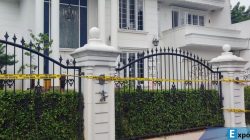 Kondisi rumah Uya Kuya di Duren Sawit pasca dijarah massa