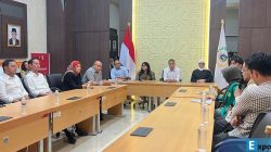 Pimpinan dan anggota DPRD DKI Jakarta menerima langsung audiensi Aliansi Mahasiswa Peduli Demokrasi (AMPSI)