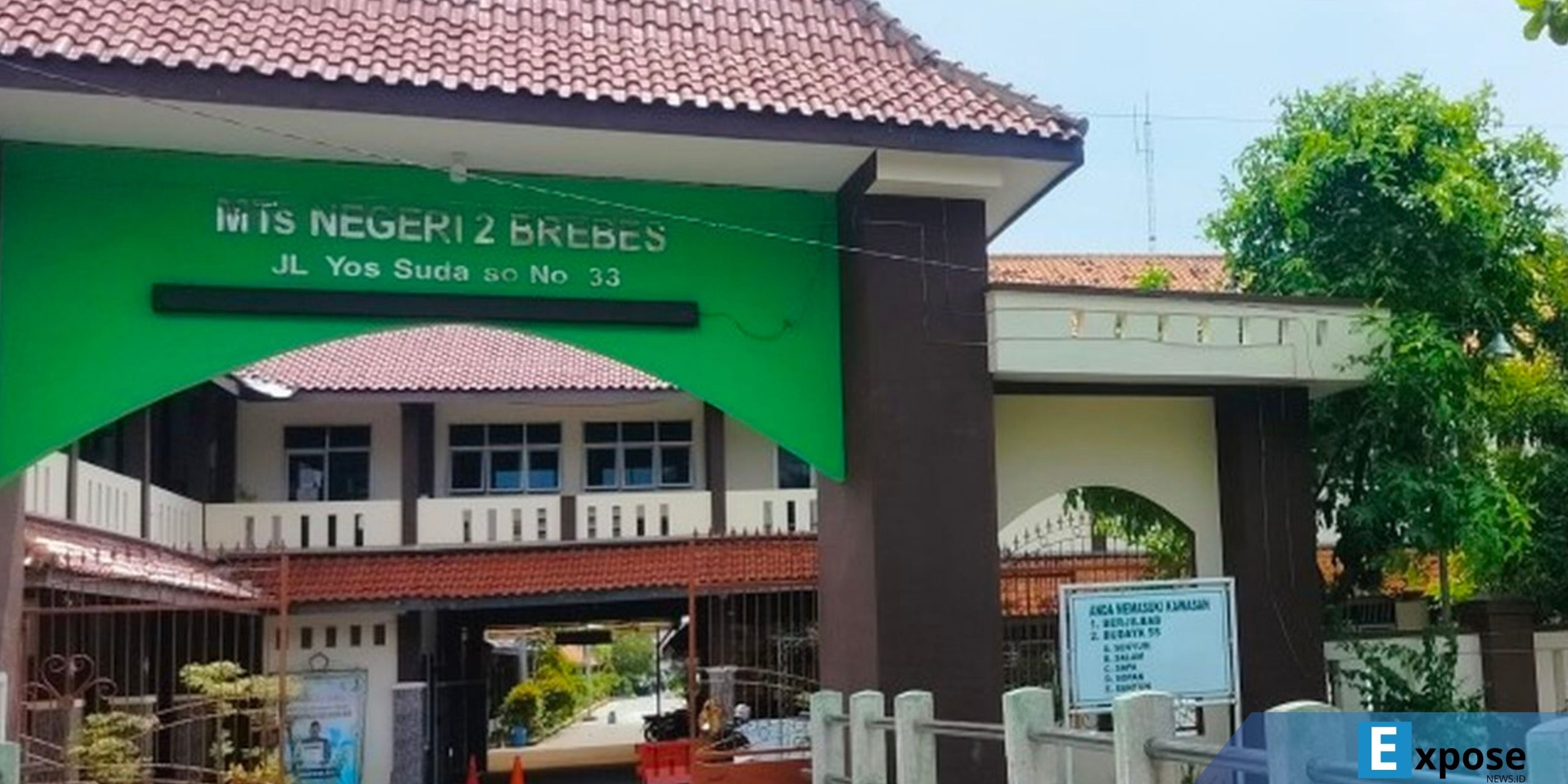 MTs Negeri 2 Brebes, Jawa Tengah, Selasa (16/9/2025)