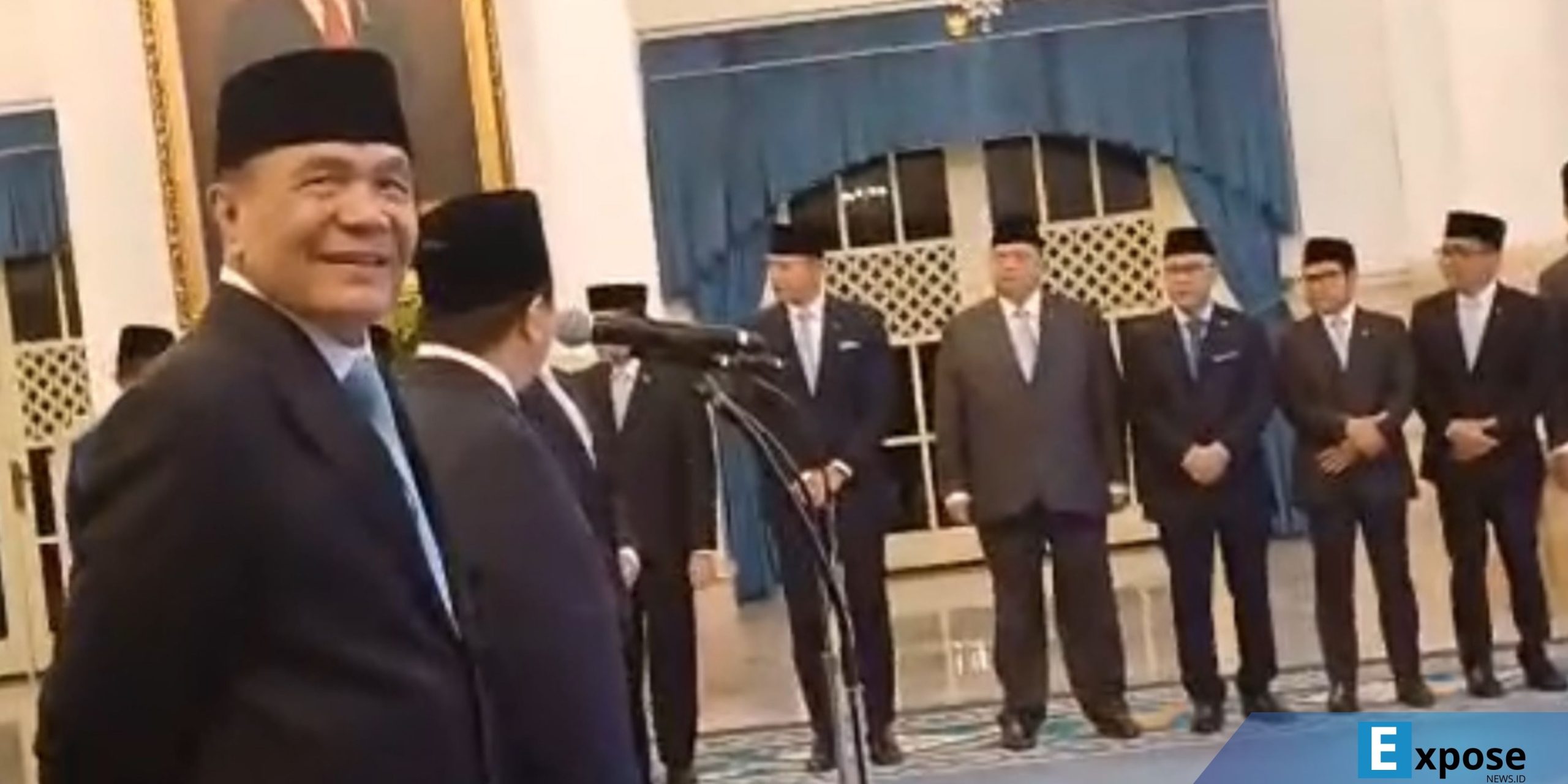 Menteri Koordinator (Menko) Bidang Politik dan Keamanan (Polkam) Djamari Chaniago