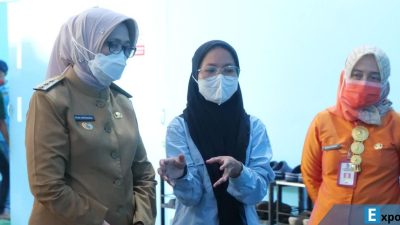 Bupati Lumajang Indah Amperawati sidak dapur MBG di Klakah