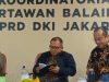 Staf Khusus Gubernur DKI Jakarta, Firdaus Ali, Wakil Ketua DPRD DKI Jakarta Basri Baco, Direktur Utama PAM Jaya Arief Nasrudin