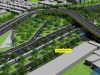 Desain perencanaan flyover Taman Pelangi, Surabaya, Jumat