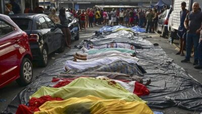 Rio Berdarah: Mayat Berserakan di Jalan Pasca Penggerebekan Geng Narkoba