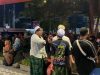 Suasana RSUD RT Notopuro, hari ketiga evakuasi korban Ponpes Al Khoziny, Sidoarjo, Rabu (1/10/2025).