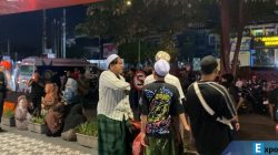Suasana RSUD RT Notopuro, hari ketiga evakuasi korban Ponpes Al Khoziny, Sidoarjo, Rabu (1/10/2025).