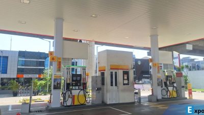SPBU Shell Kelapa Gading, Jakarta Utara, sempat diserbu pengendara
