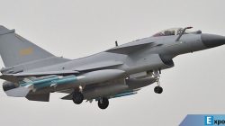 Jet tempur J-10 yang merupakan jet tempur multiperan. Dibuat oleh perusahaan Chengdu Aerospace Corporation di China