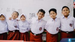 Ilustrasi siswa. Lagu Hari Baru diharapkan menjadi bagian penting dalam kegiatan MPLS Ramah 2025 di seluruh Indonesia