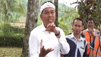 Dedi Mulyadi Sidak Sumber Air AQUA