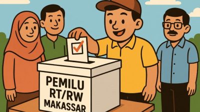 Antisipasi Gesekan, Pengamanan Ditingkatkan untuk Pemilihan RT/RW Serentak di Makassar