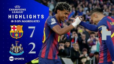 Barcelona Gasak Newcastle 7-2