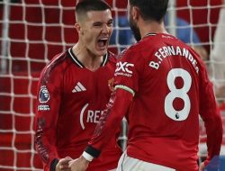 Assist ke-19 Bruno Fernandes Bawa Man United Taklukkan Brentford 2-1