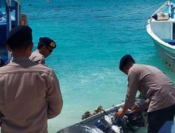 Benda Asing Mirip Torpedo Diamankan di Gili Trawangan, Polisi Serahkan ke TNI AL Mataram