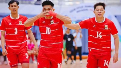 Timnas Futsal Indonesia Comeback Dramatis Lawan Australia, Gol Sanjaya di Menit 40